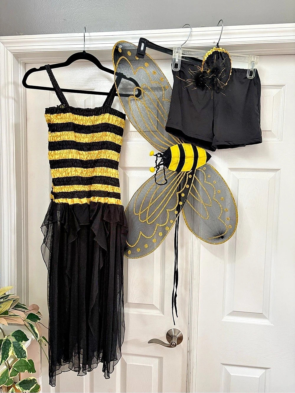 Bee Costume Black & Yellow NWT